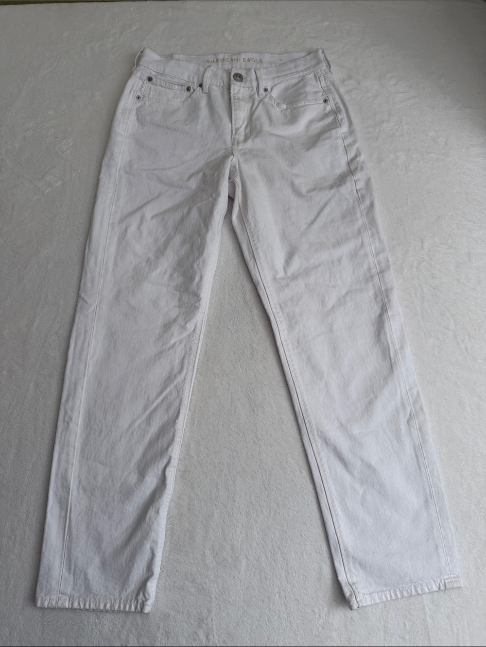 American Eagle Outfitters White Jeans - Regular Fit